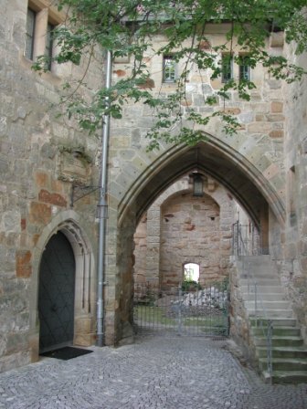 The corner between the Congressional and Duchess' buildings